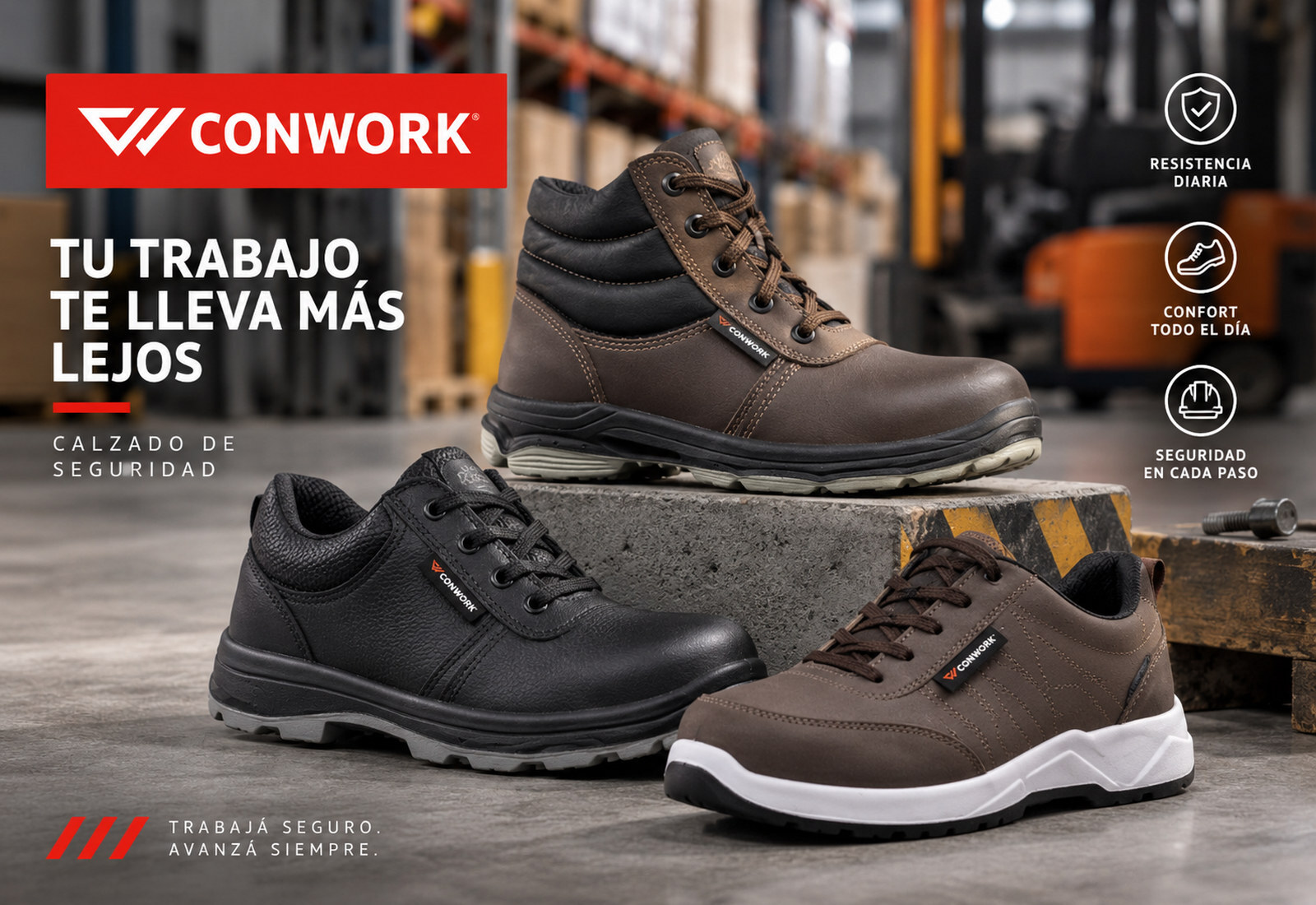 CONWORK - calzado mayorista