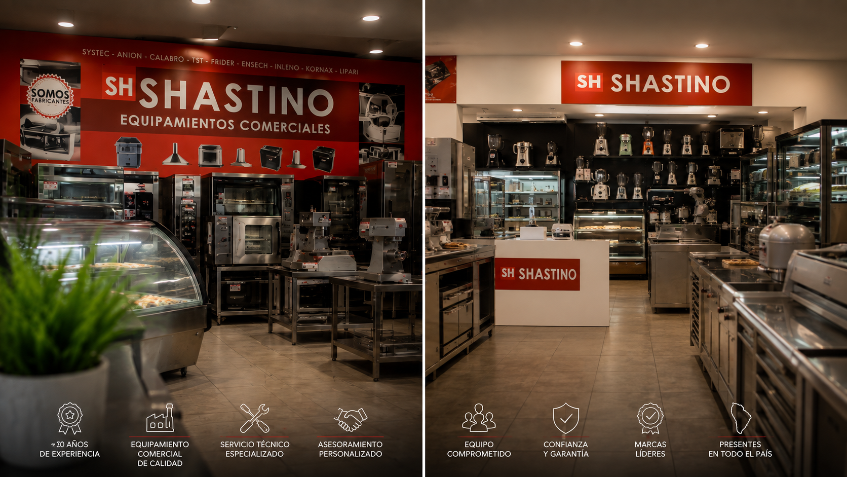 SHASTINO Equipamientos Comerciales